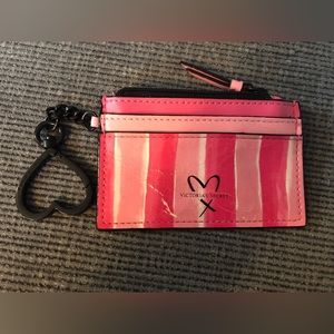 Victoria’s Secret Pink Stripe card holder
